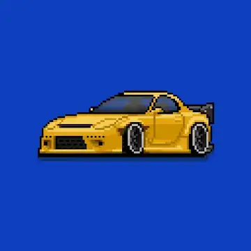 Pixel Car Racer Banner